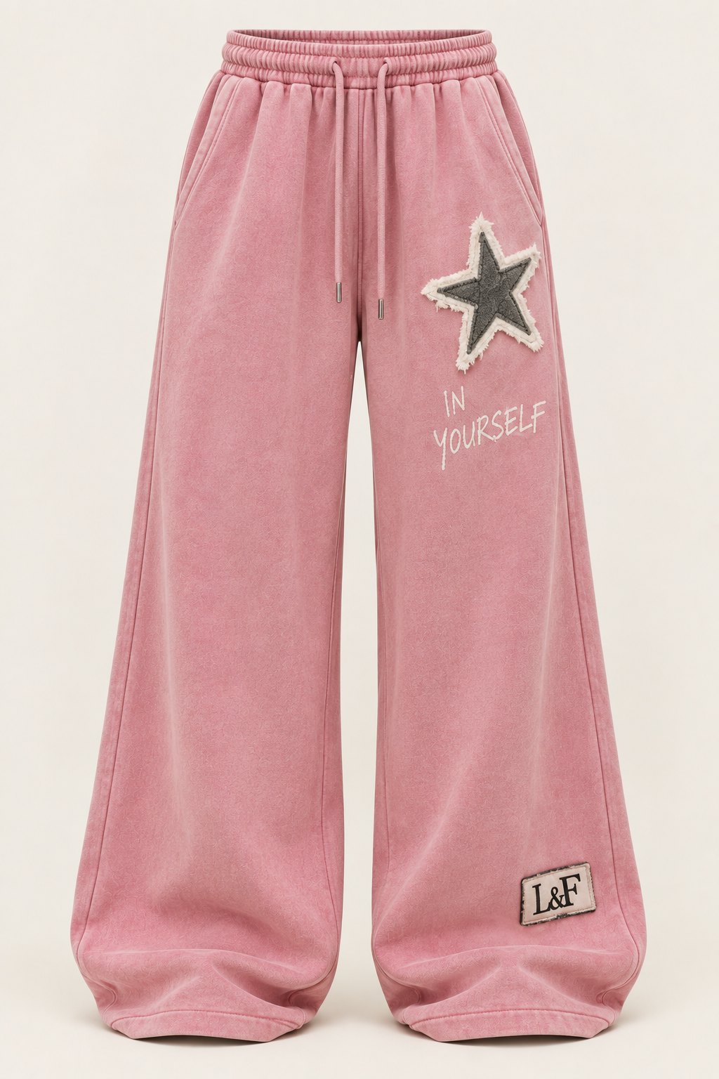 Believe Sweatpant in Washed Rose