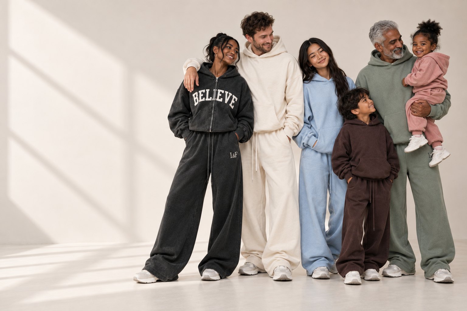 A young family in coordinated Life & Faith sets