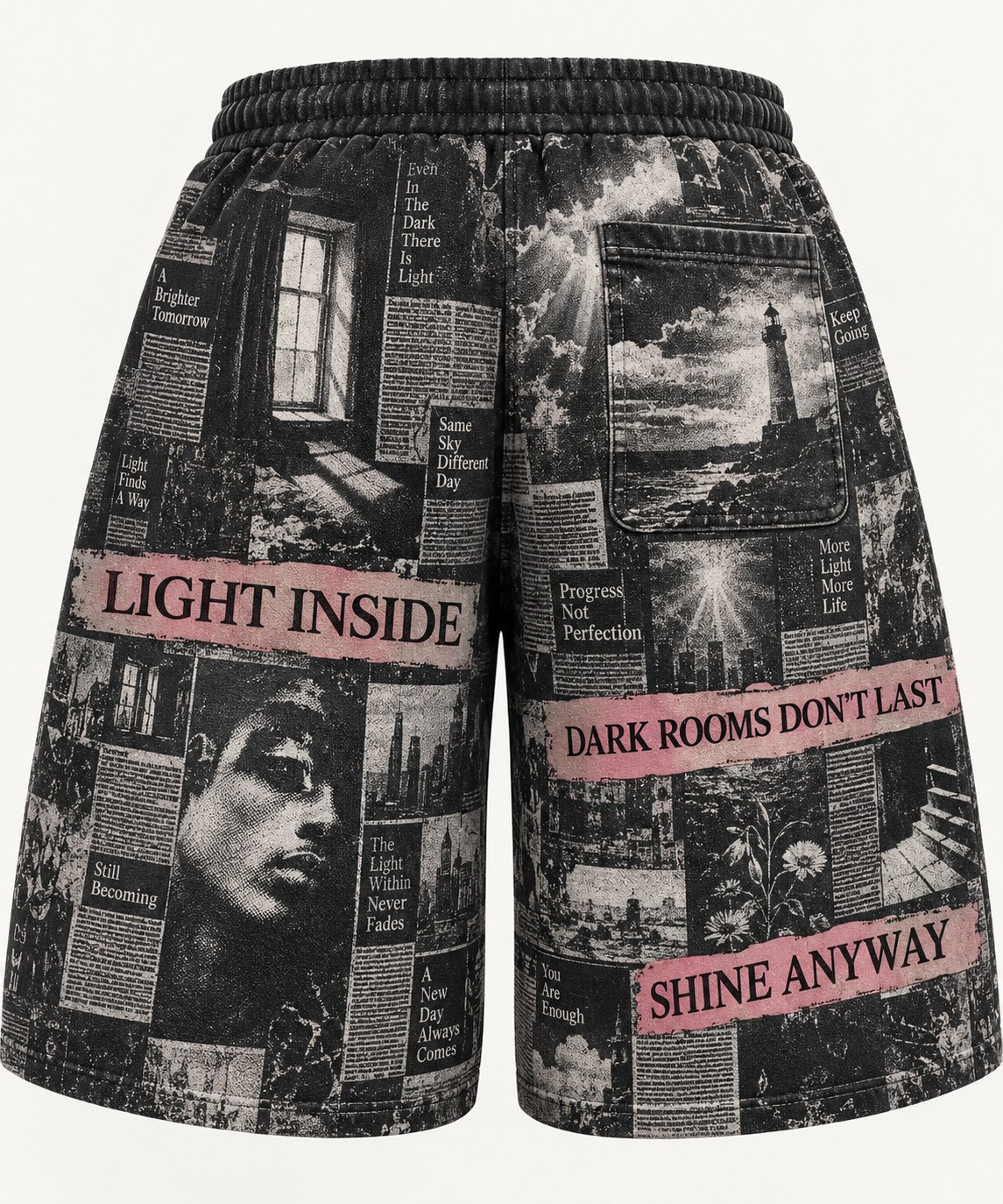 Light Inside Long Short back view
