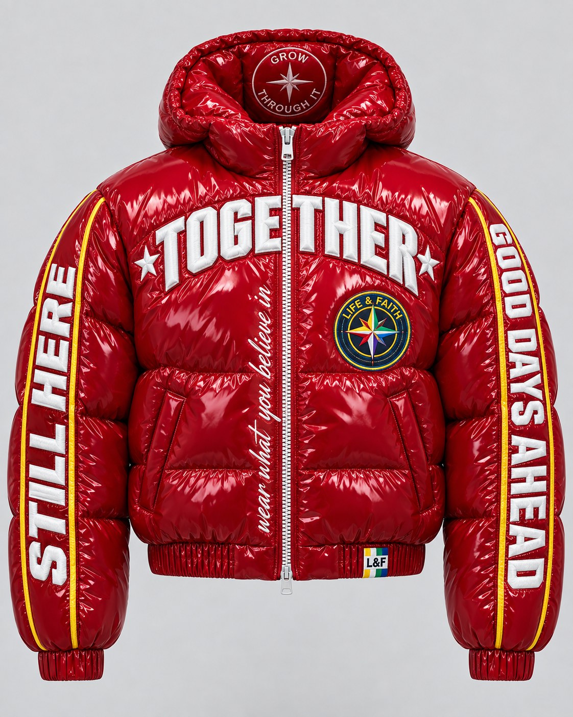 Together Gloss Puffer · Classic reversed view