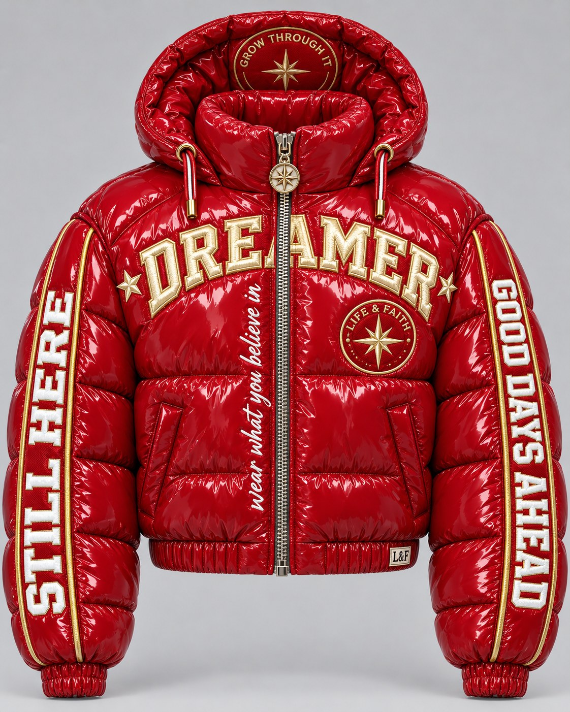Dreamer Gloss Puffer · Crown reversed view