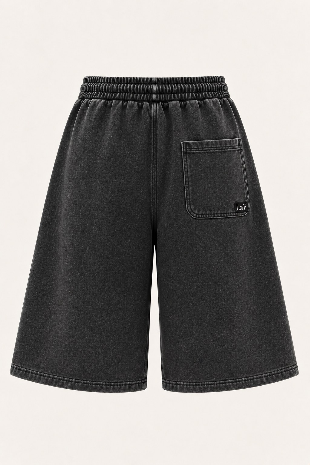 Believe Sweat Short back view