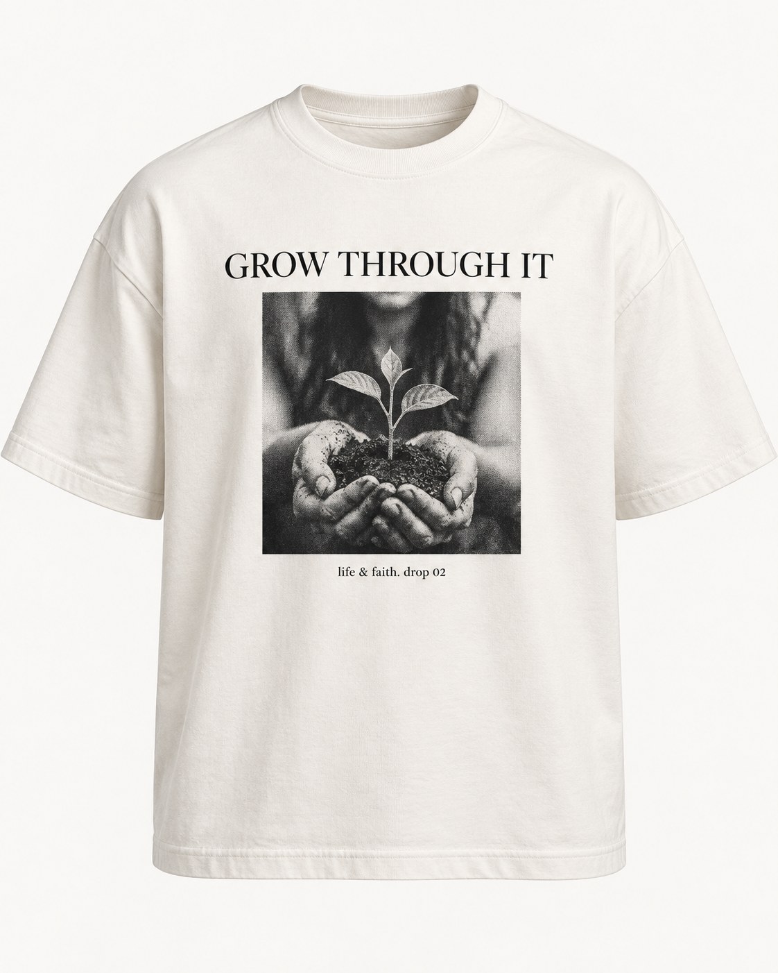 The Grow Through It Set tee view