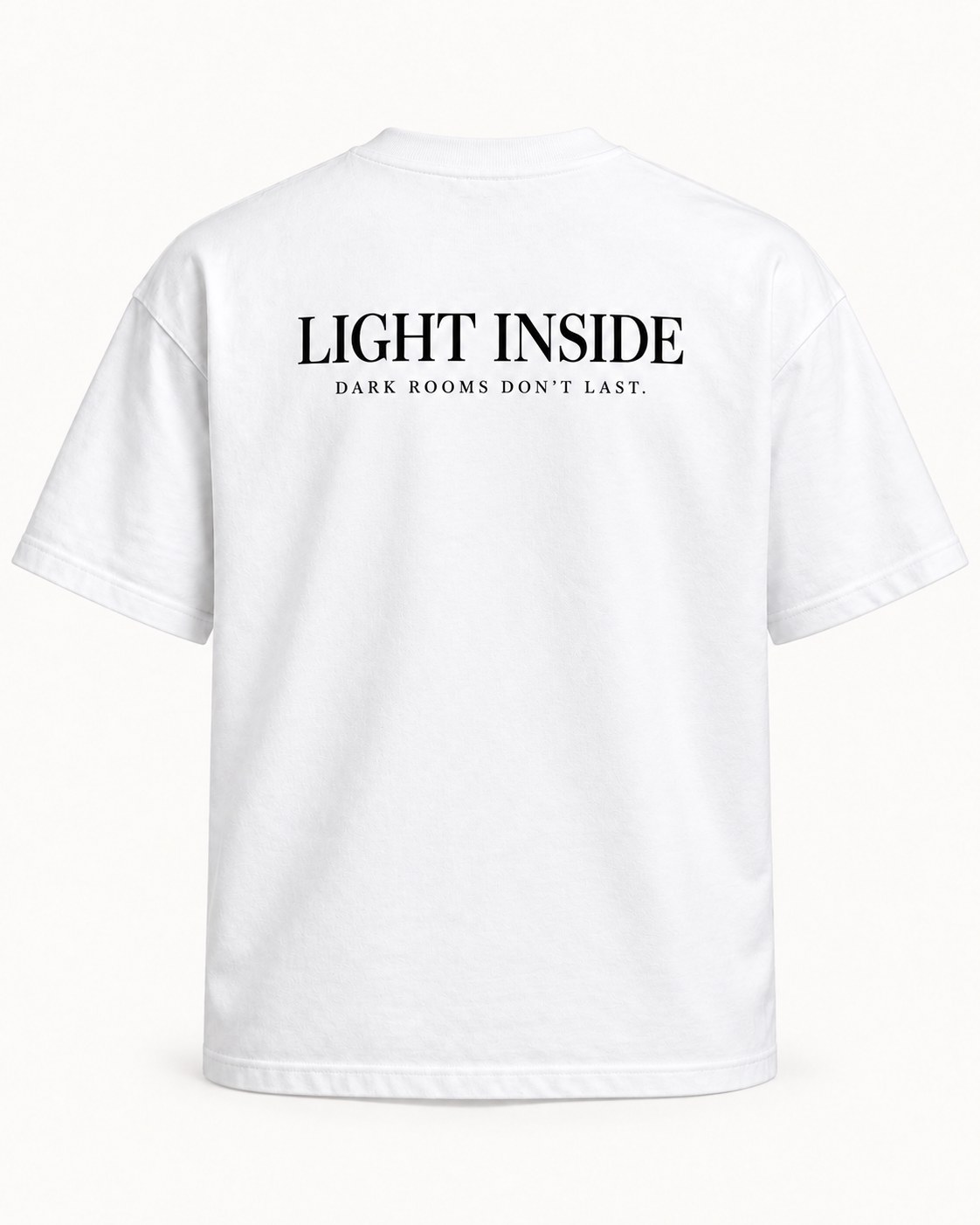 Light Inside Tee back view