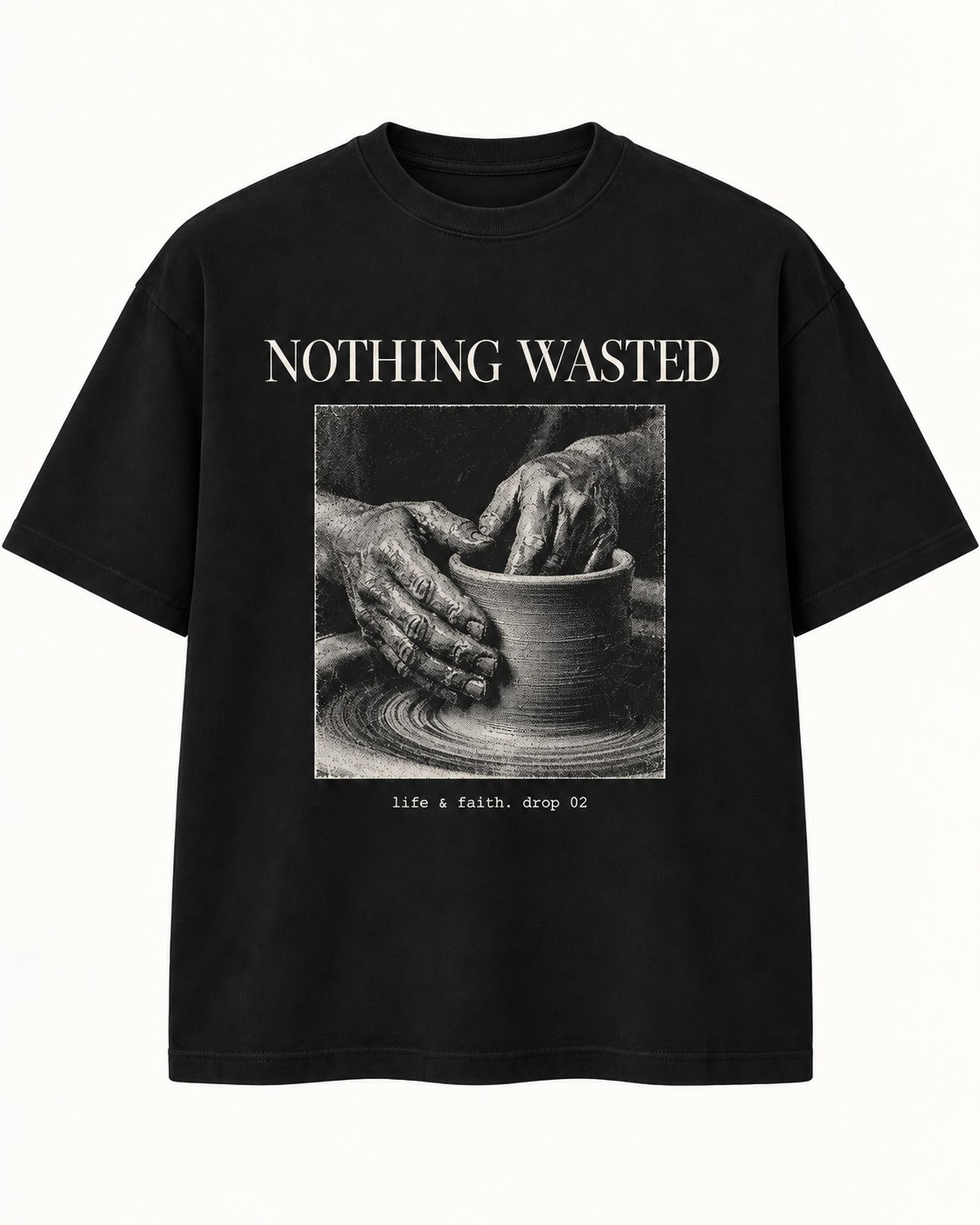 The Nothing Wasted Set tee view