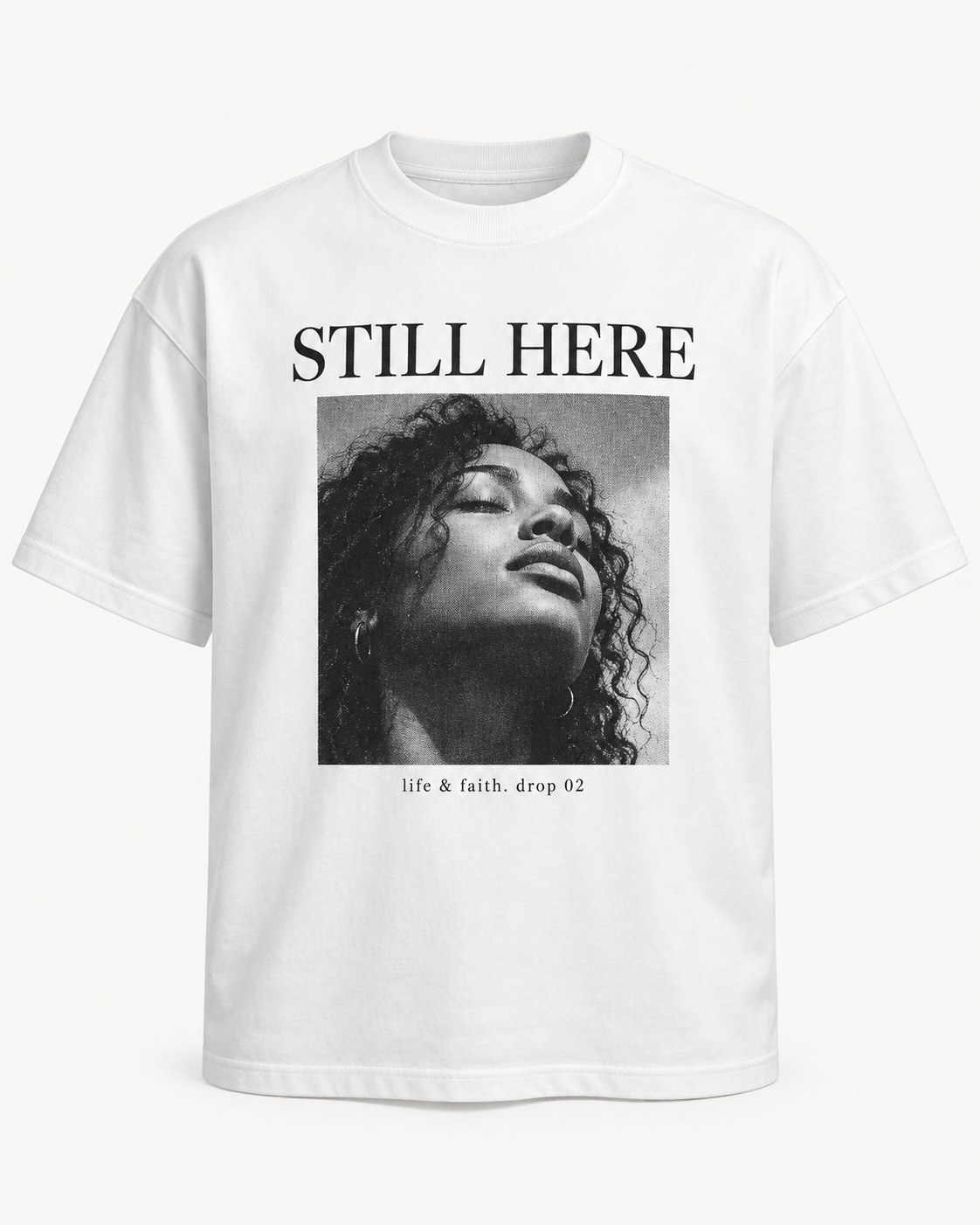 Still Here Tee front view