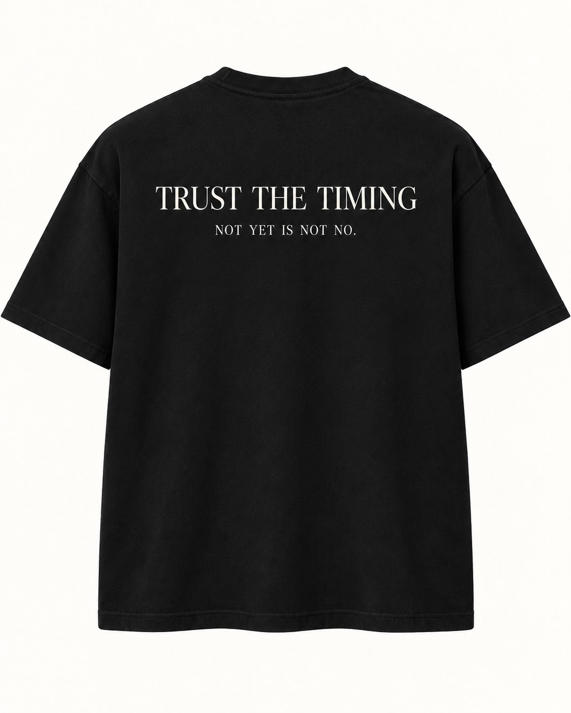 Trust the Timing Tee back view