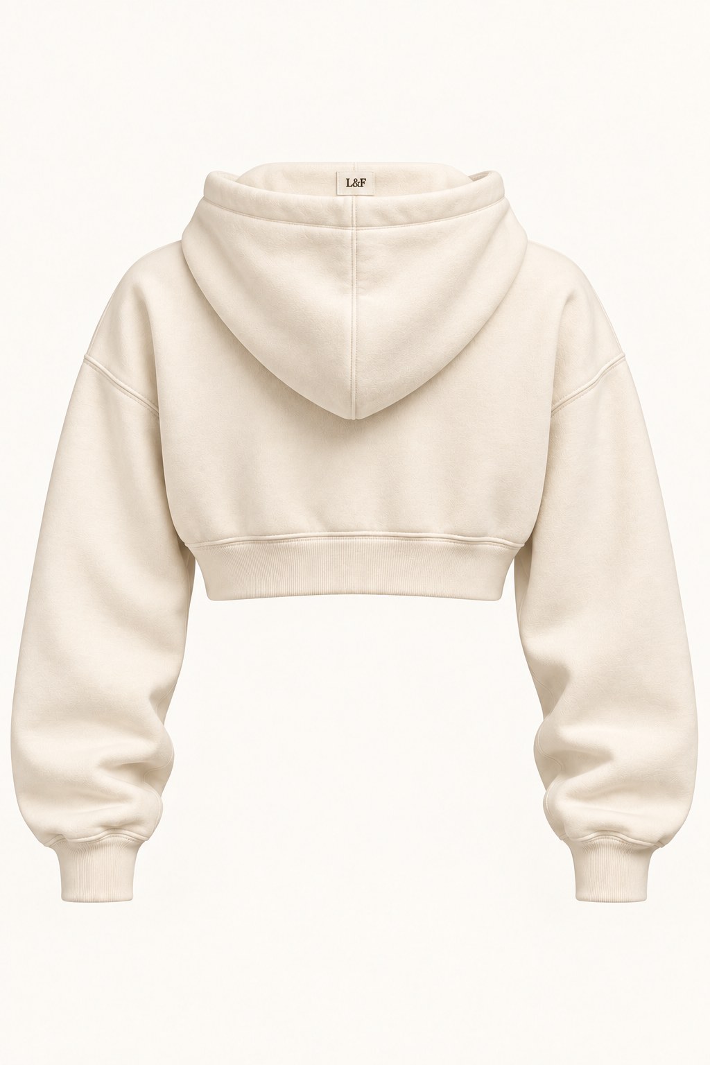 Become Ultra-Crop Hoodie · Girls Teen back view