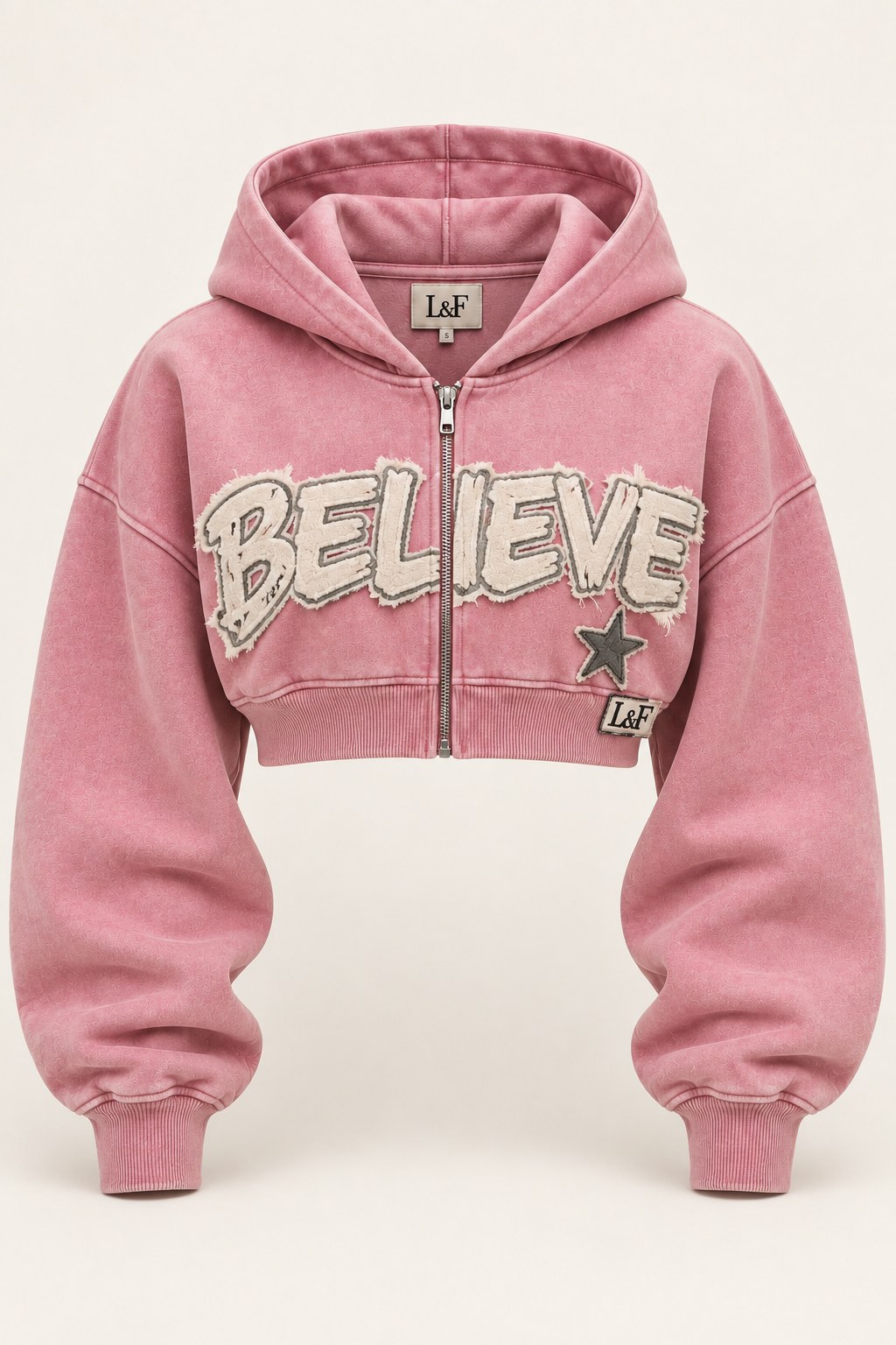 Believe Girls Set · Teen crop hoodie view