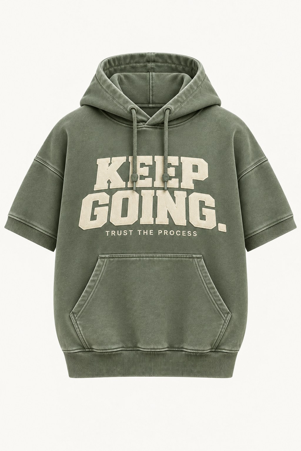 Forward Short-Sleeve Hoodie · Teen in Sage