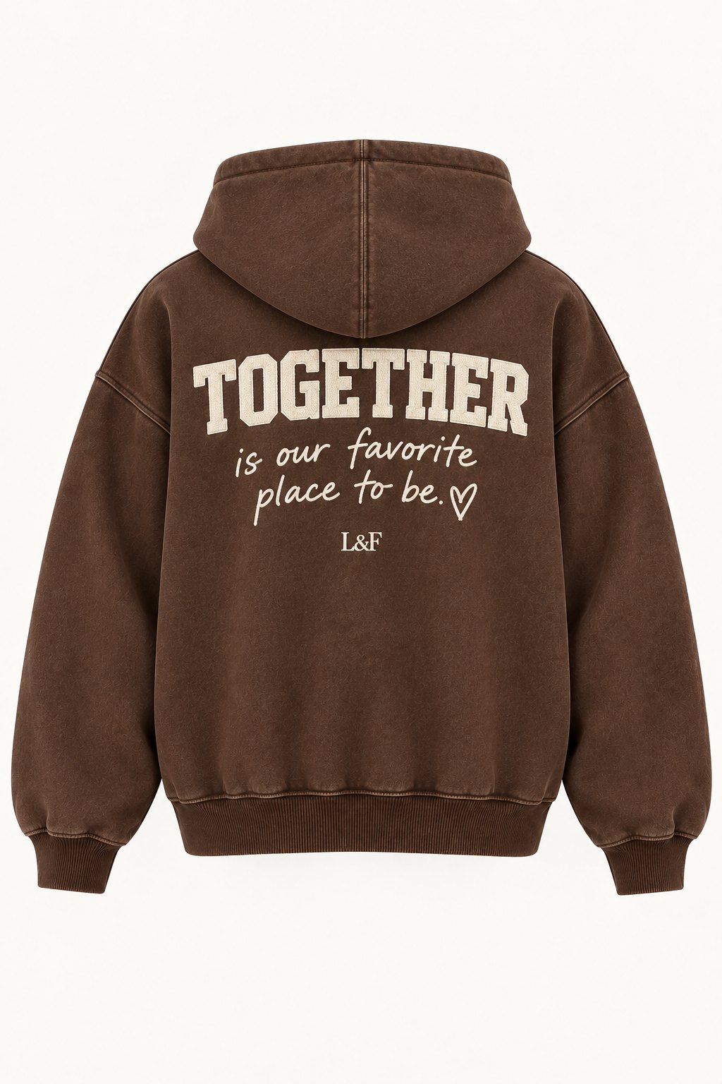 Together Hoodie back view